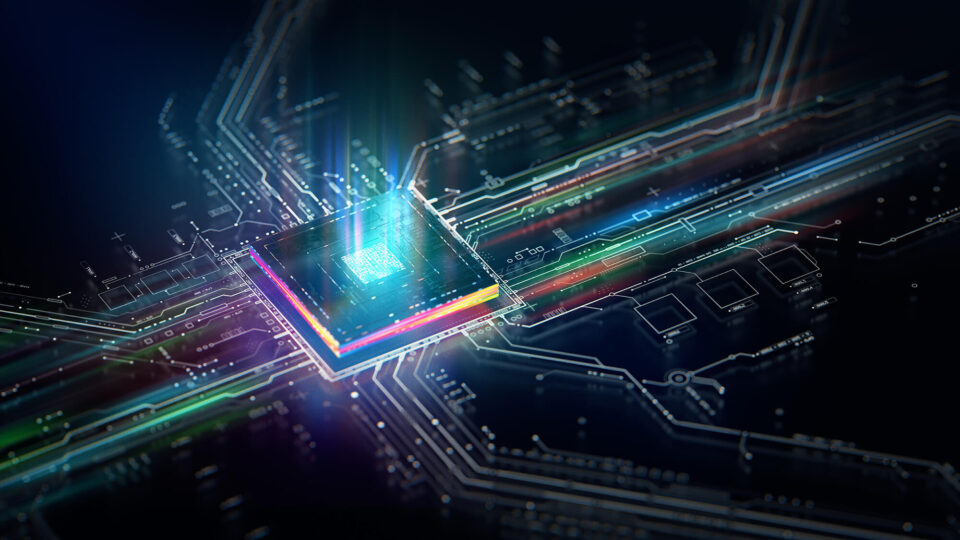 Computer chip full of exciting technology